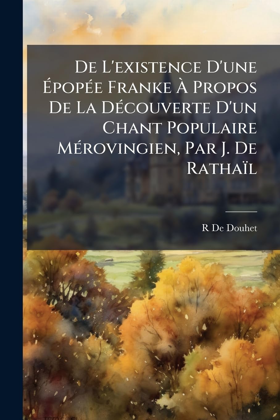 De L'existence D'une Épopée Franke À Propos De La Découverte D'un Chant Populaire Mérovingien, Par J. De Rathaïl book