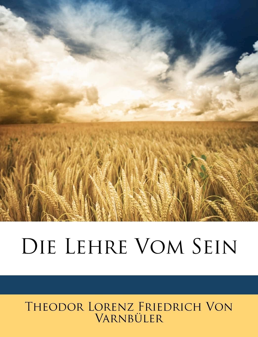 Die Lehre Vom Sein Philosophy