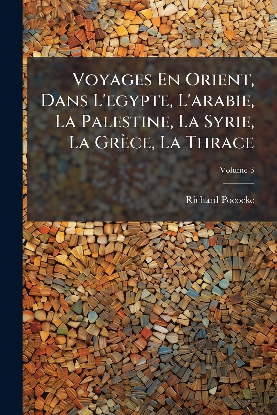 Voyages En Orient, Dans L'egypte, L'arabie, La Palestine, La Syrie, La Grèce, La Thrace; Volume 3 book