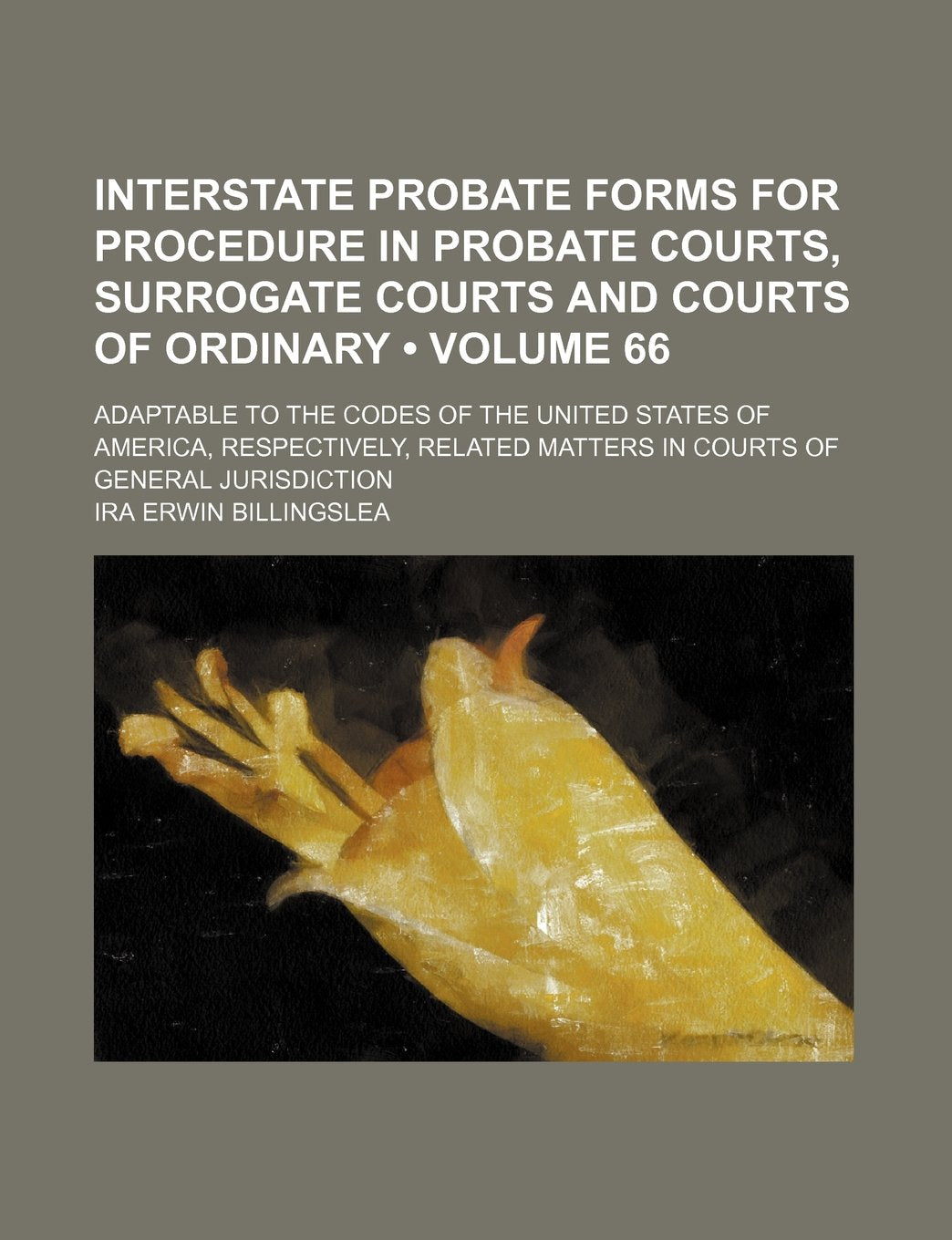Interstate Probate Forms for Procedure in Probate Courts, Surrogate Courts and Courts of Ordinary (Volume 66); Adaptable to the Codes of the United ... Matters in Courts of General Jurisdiction Books
