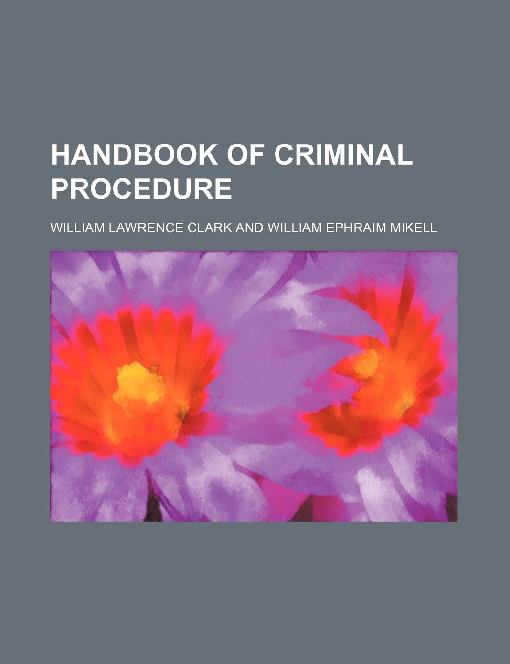 Handbook of Criminal Procedure Books