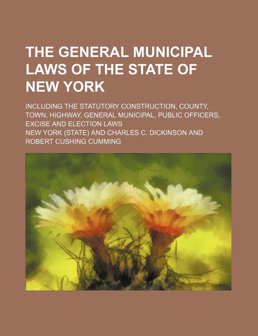 The General Municipal Laws of the State of New York; Including the Statutory Construction, County, Town, Highway, General Municipal, Public Officers, Excise and Election Laws Books