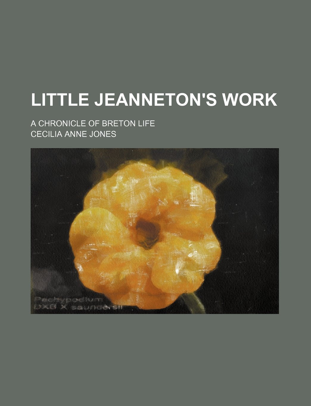 Little Jeanneton's Work; A Chronicle of Breton Life book