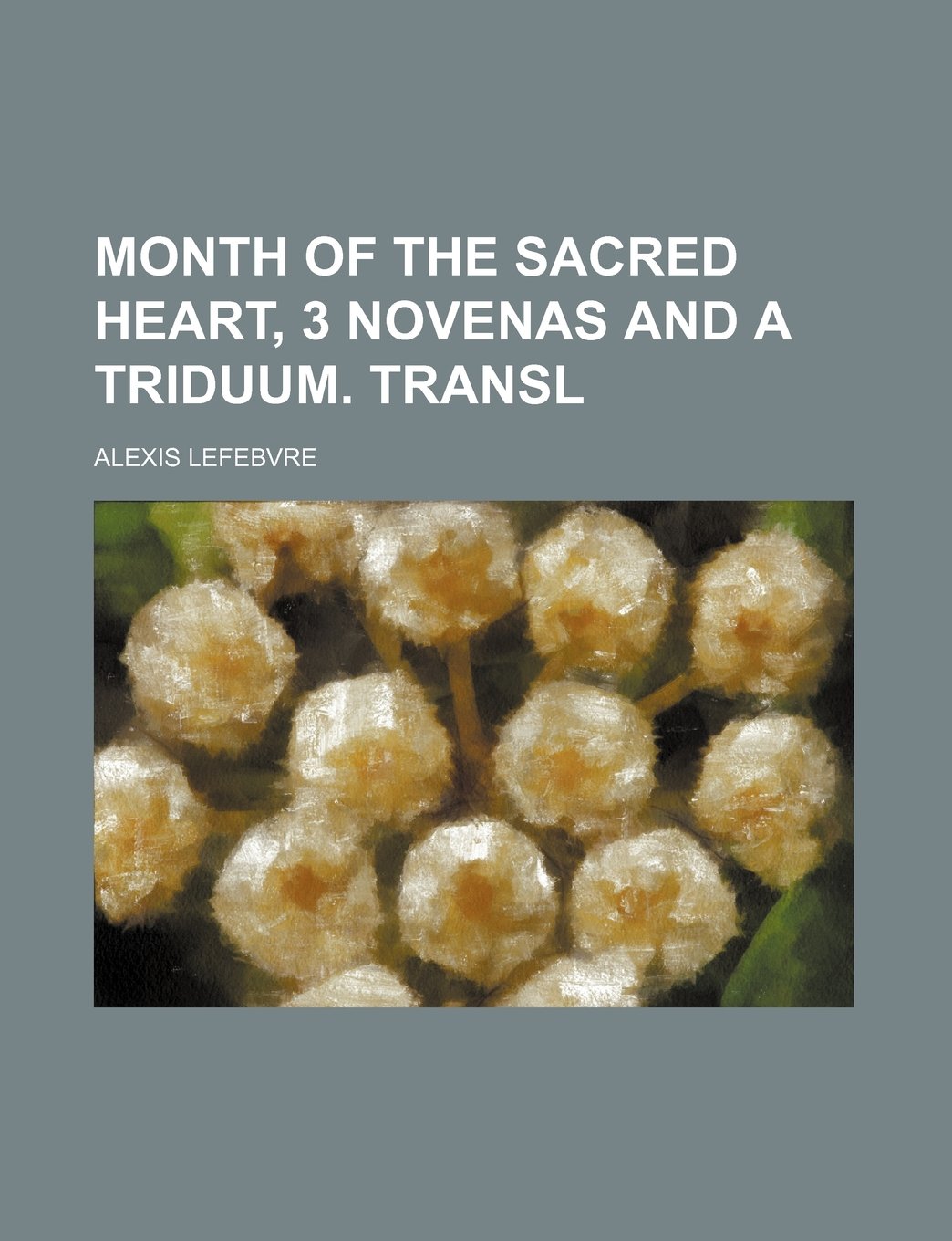 Month of the Sacred Heart, 3 Novenas and a Triduum. Transl Books
