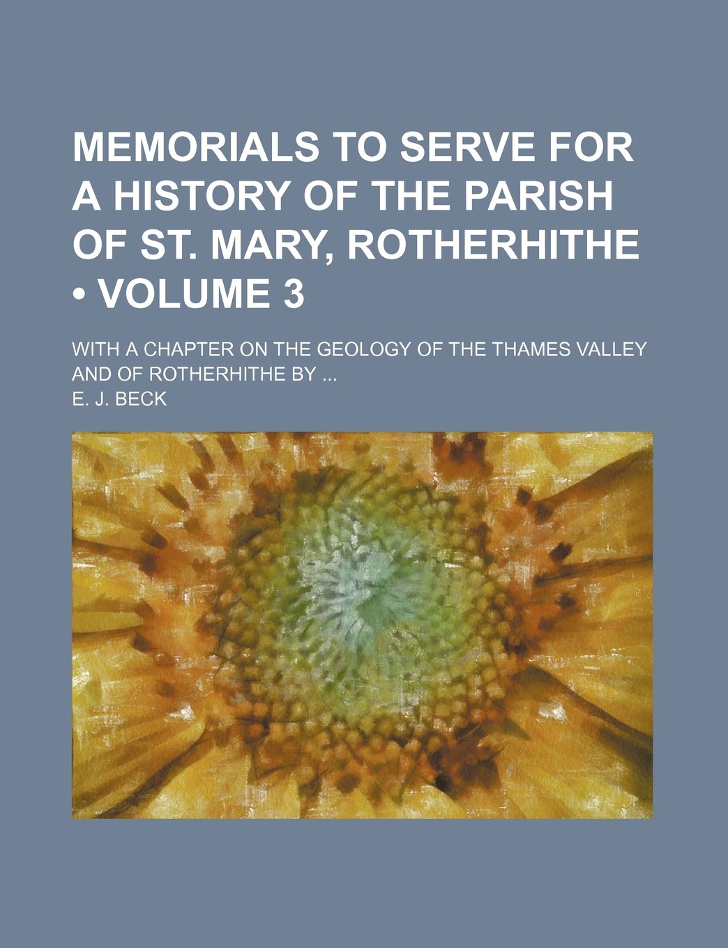 Memorials to Serve for a History of the Parish of St. Mary, Rotherhithe (Volume 3); With a Chapter on the Geology of the Thames Valley and of Rotherhithe by Politics & History