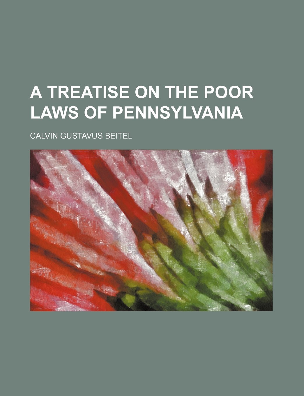 A Treatise on the Poor Laws of Pennsylvania Politics & History