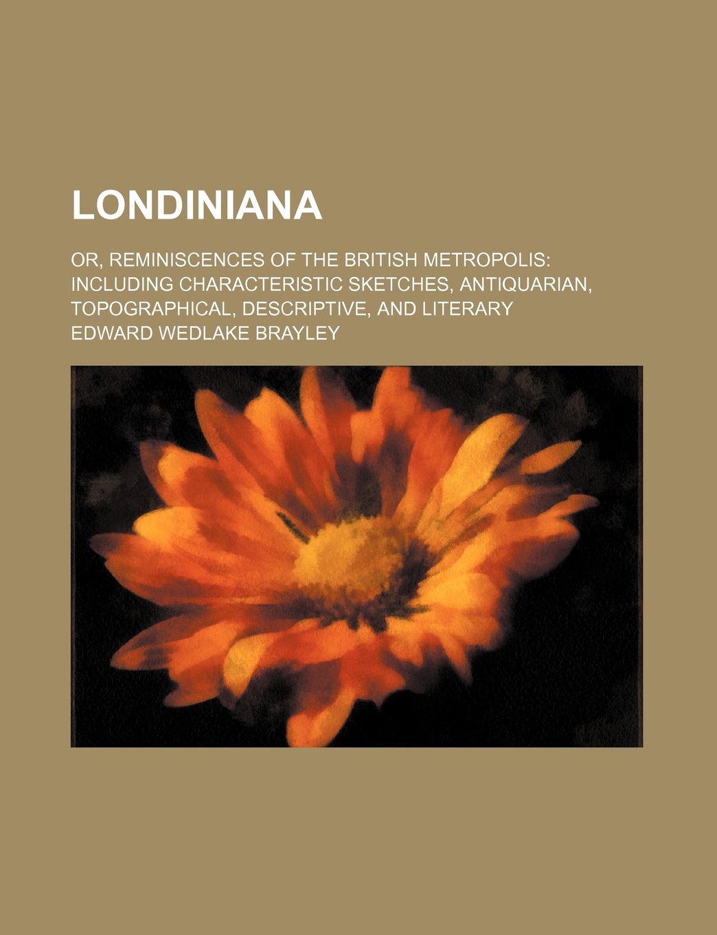 Londiniana (Volume 1); Or, Reminiscences of the British Metropolis Including Characteristic Sketches, Antiquarian, Topographical, Descriptive, and Literary Books