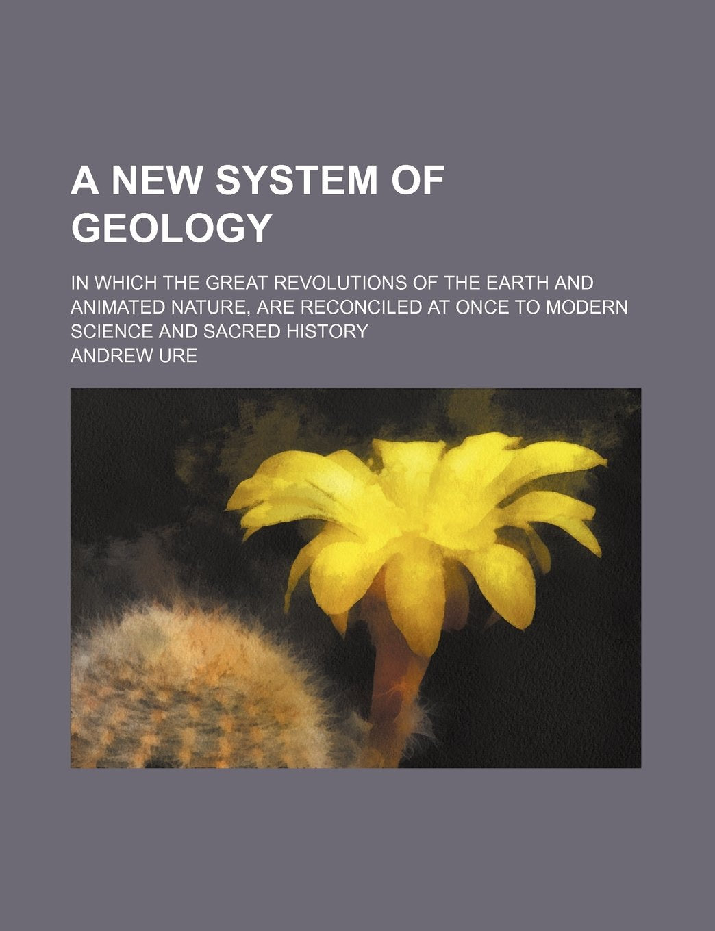A New System of Geology; In Which the Great Revolutions of the Earth and Animated Nature, Are Reconciled at Once to Modern Science and Sacred History Books