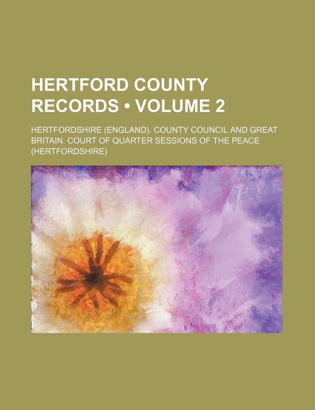 Hertford County Records (Volume 2) Books