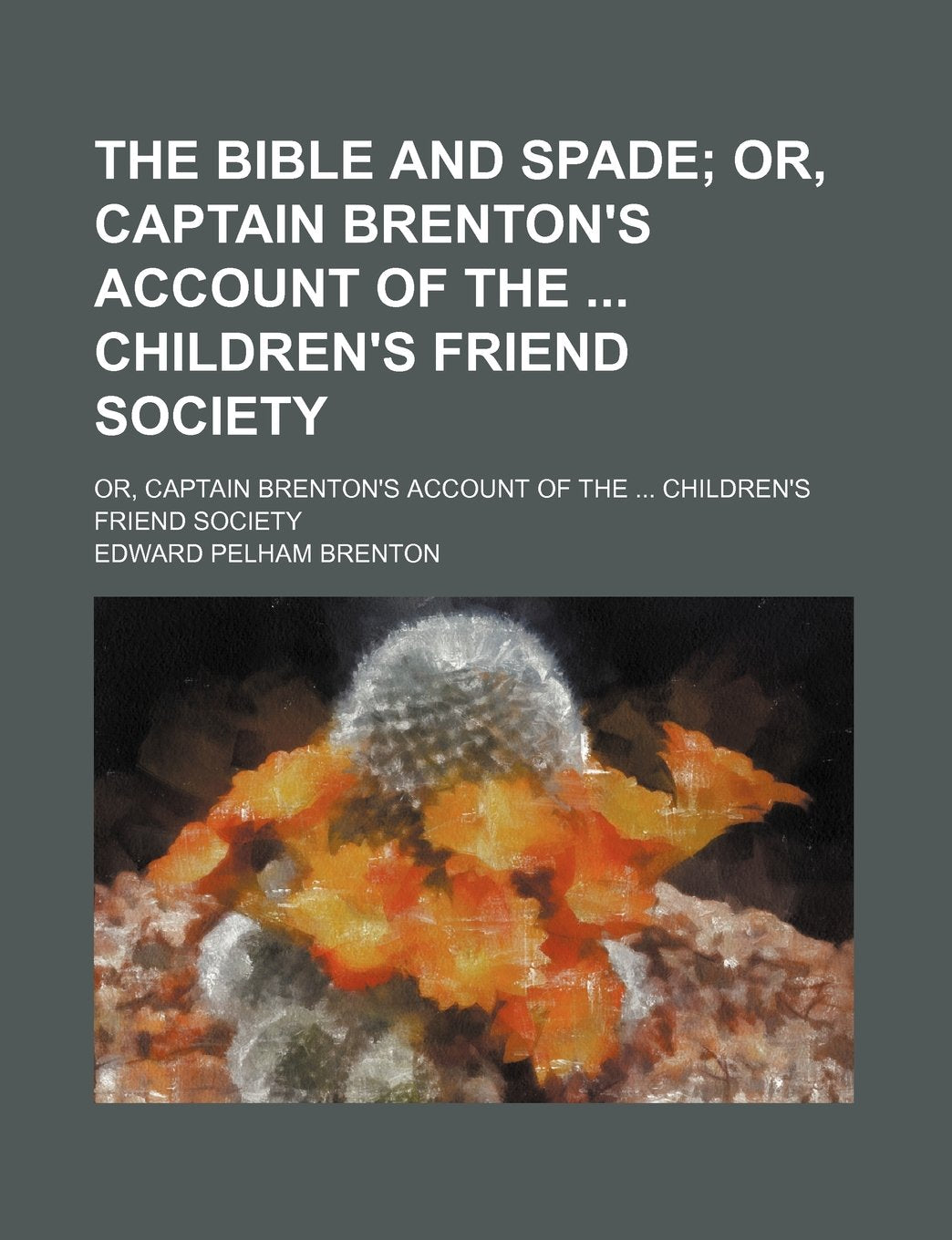The Bible and Spade; Or, Captain Brenton's Account of the Children's Friend Society. Or, Captain Brenton's Account of the Children's Friend Society Books