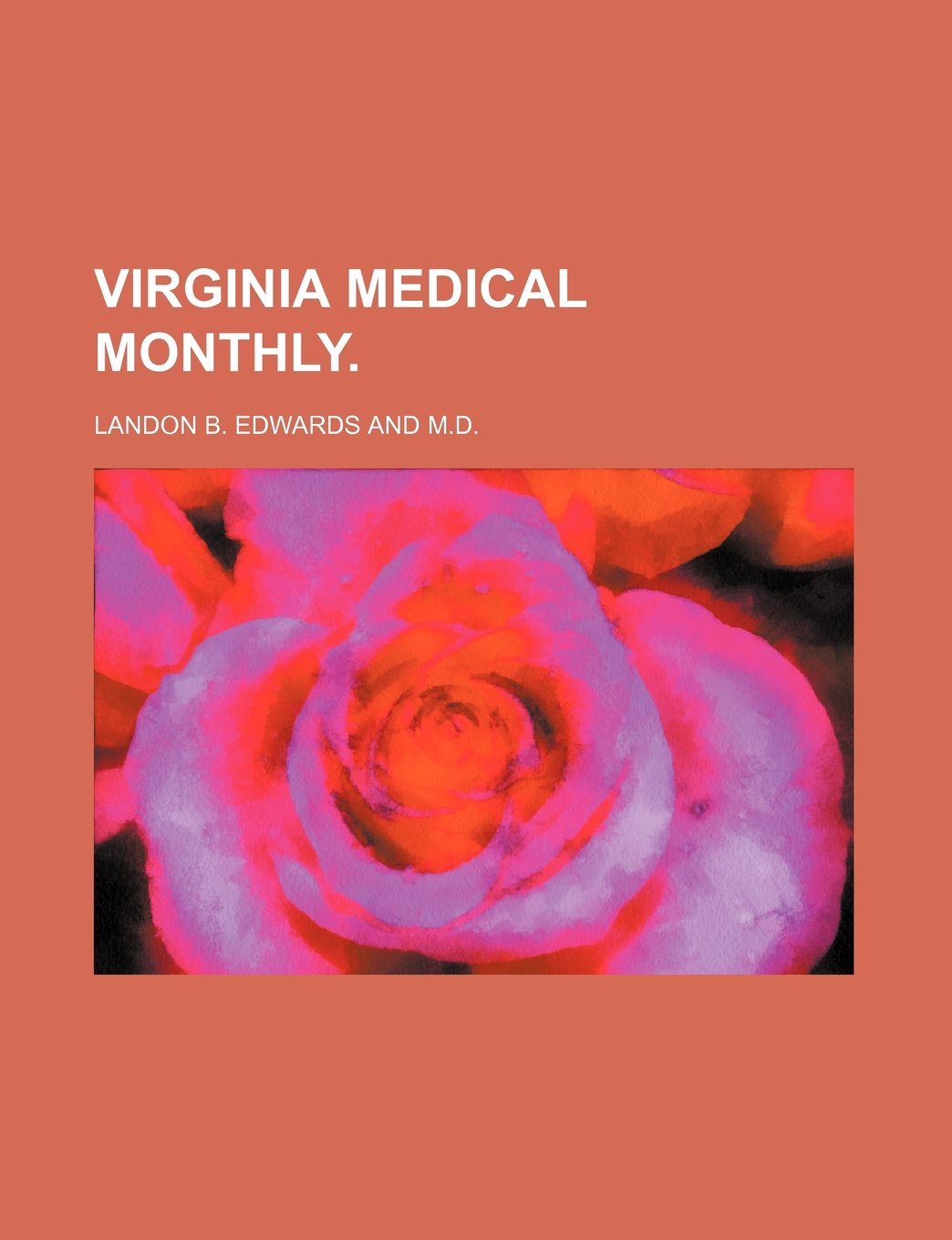 Virginia Medical Monthly. Books