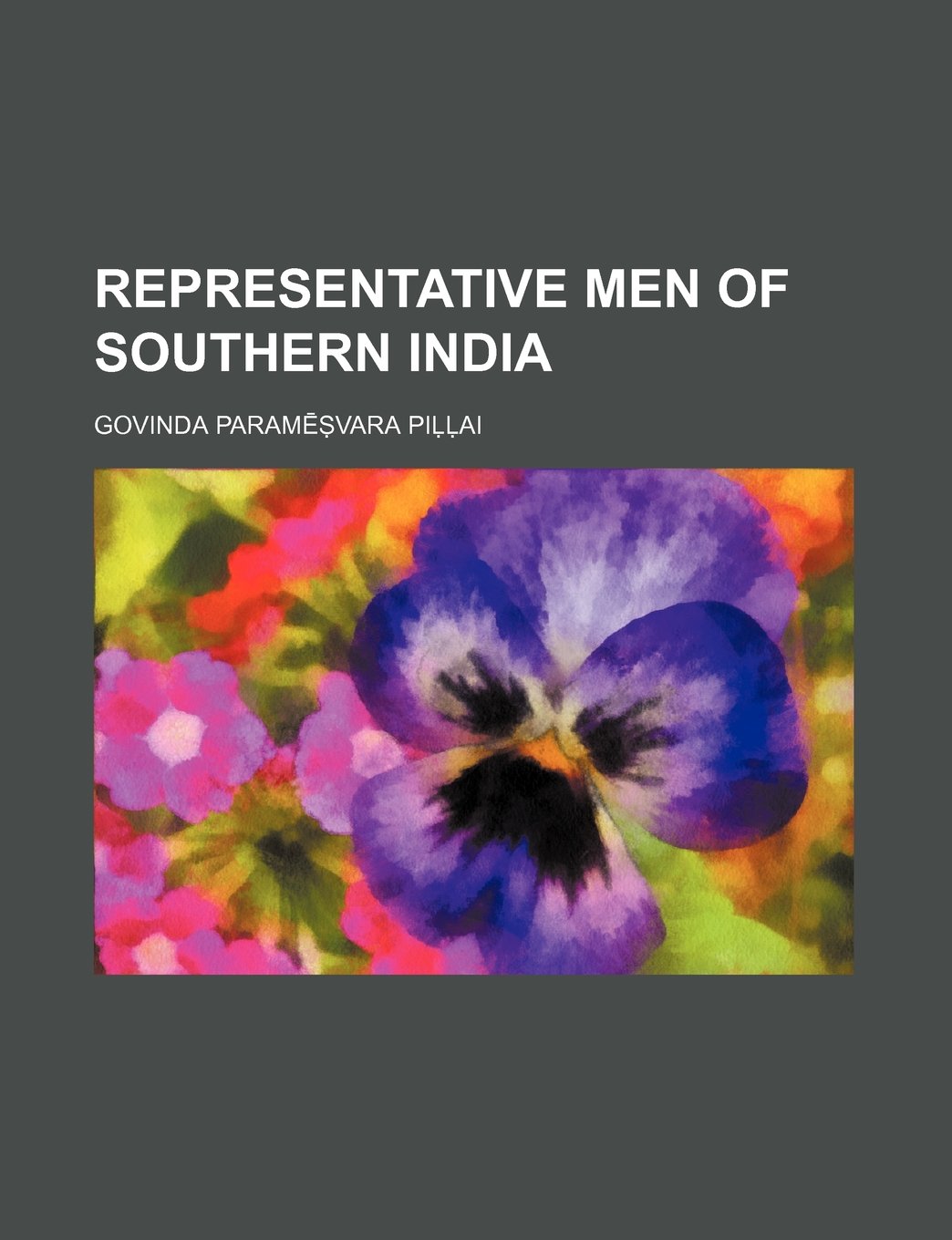 Representative Men of Southern India Books