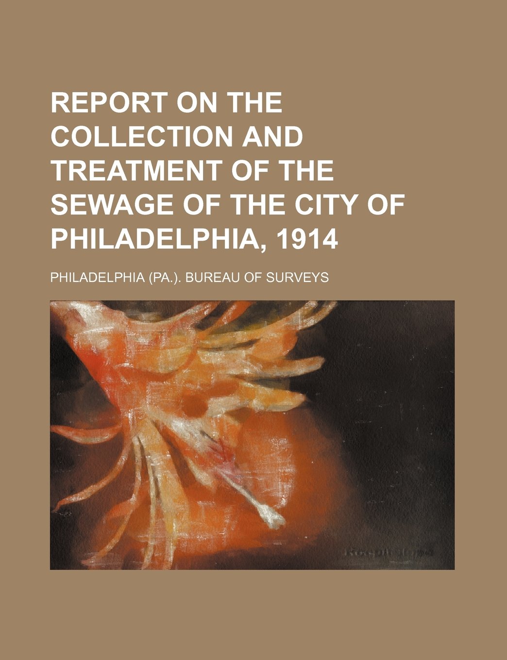 Report on the Collection and Treatment of the Sewage of the City of Philadelphia, 1914 Books