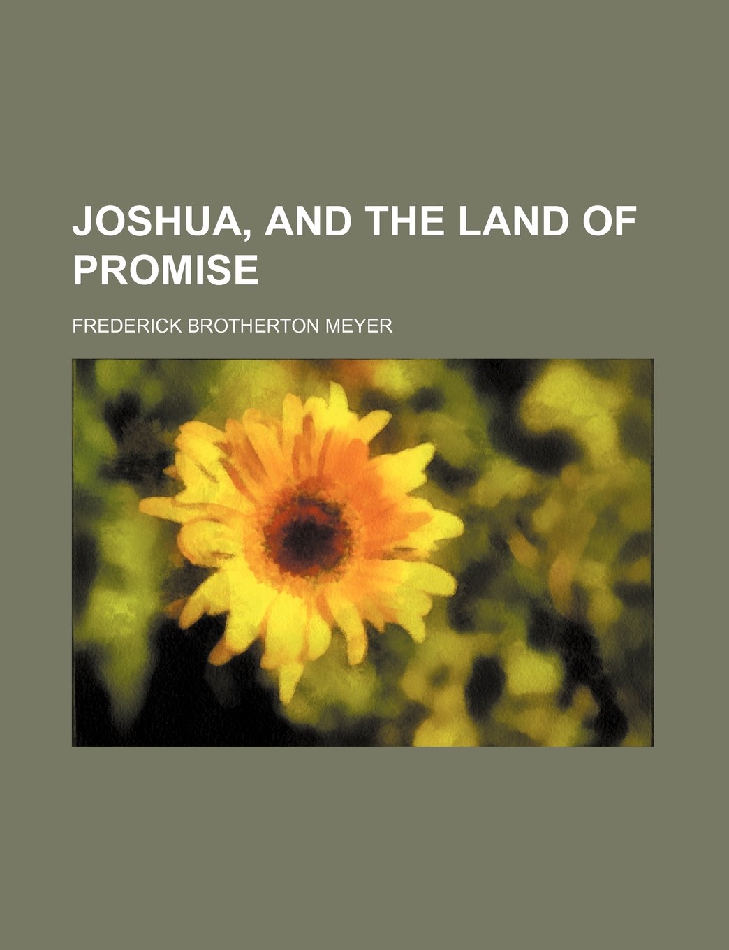 Joshua, and the Land of Promise Books