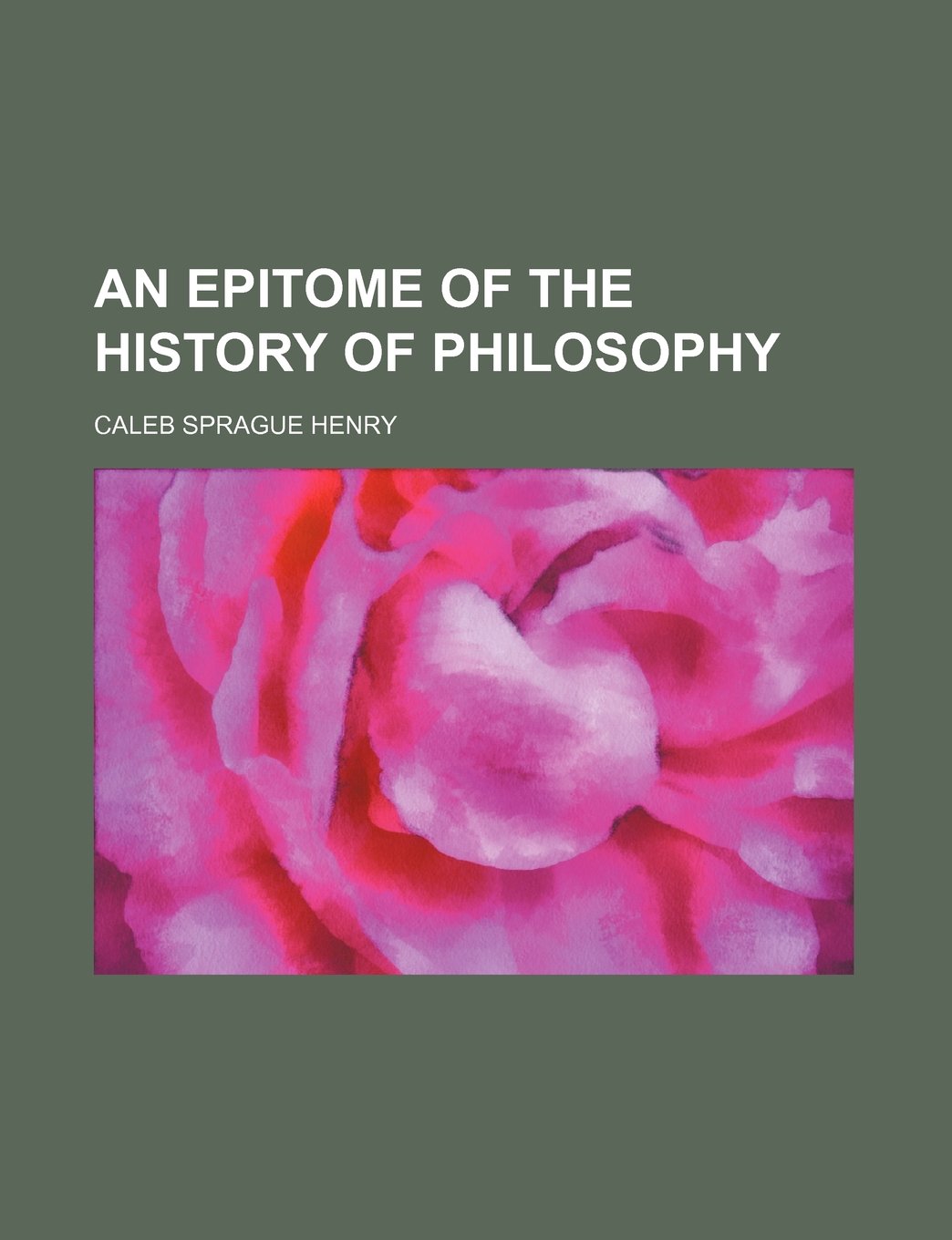An Epitome of the History of Philosophy book