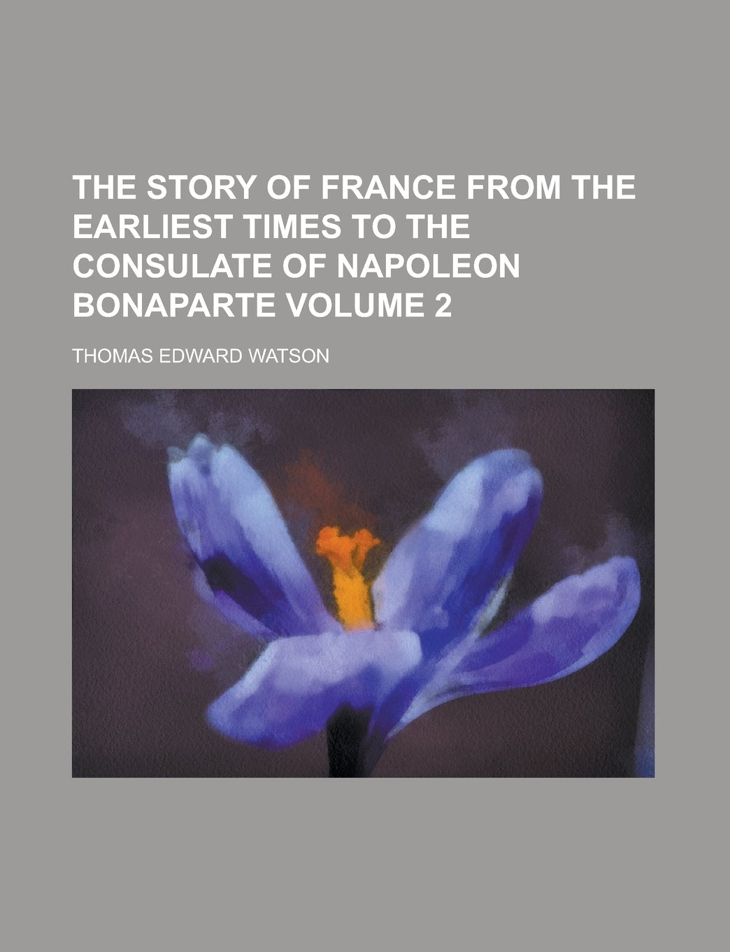 The Story of France from the Earliest Times to the Consulate of Napoleon Bonaparte Volume 2 Books