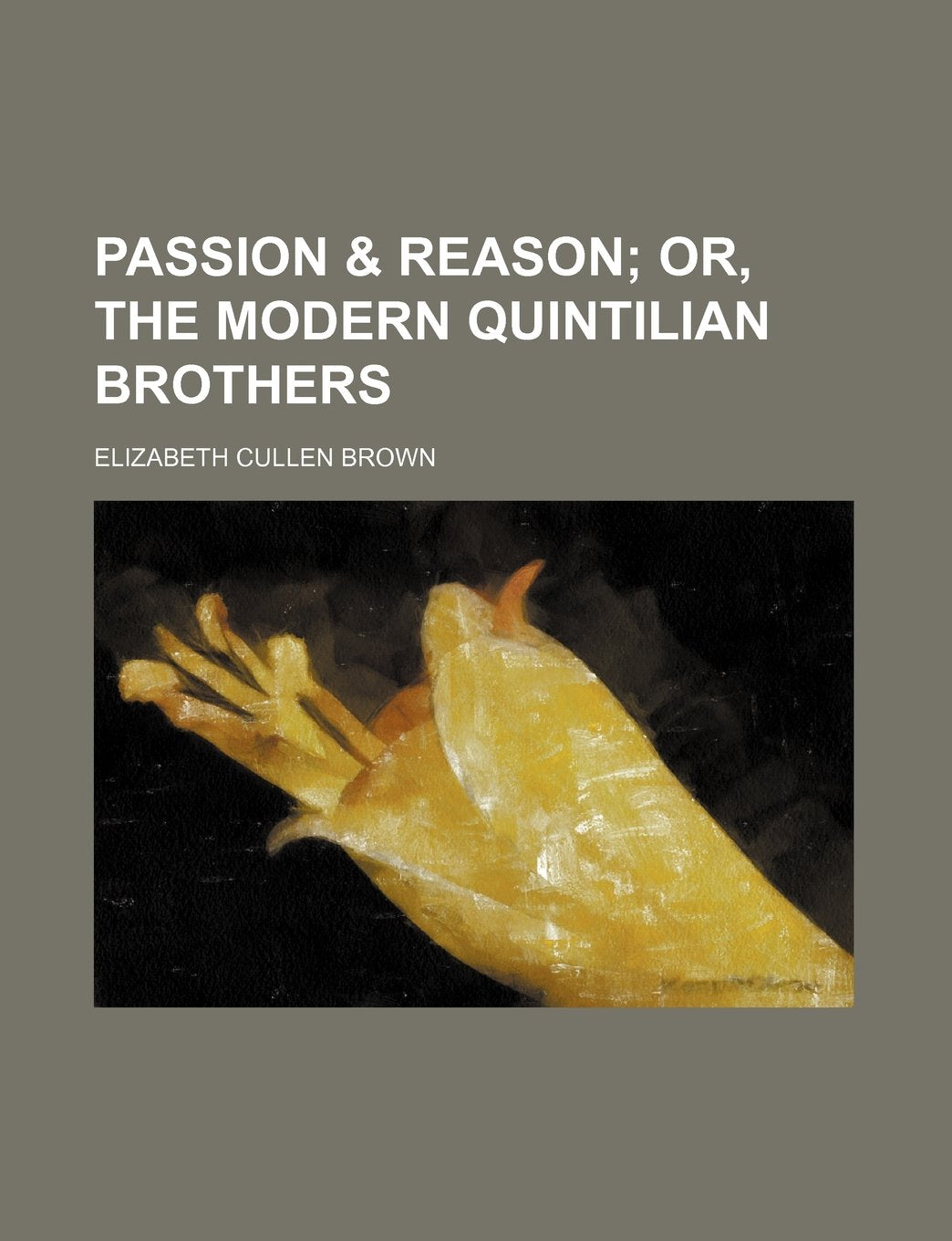 Passion & Reason (Volume 1); Or, the Modern Quintilian Brothers Books