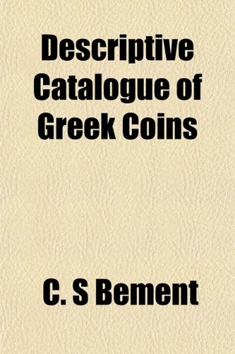 Descriptive Catalogue of Greek Coins Books