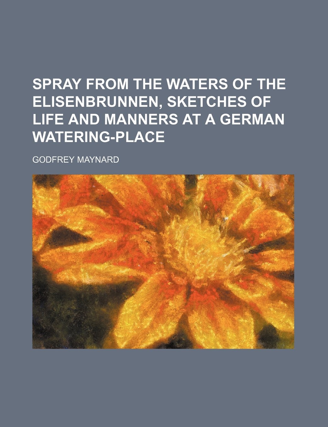 Spray from the Waters of the Elisenbrunnen, Sketches of Life and Manners at a German Watering-Place Books
