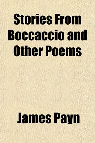 Stories from Boccaccio and Other Poems Law