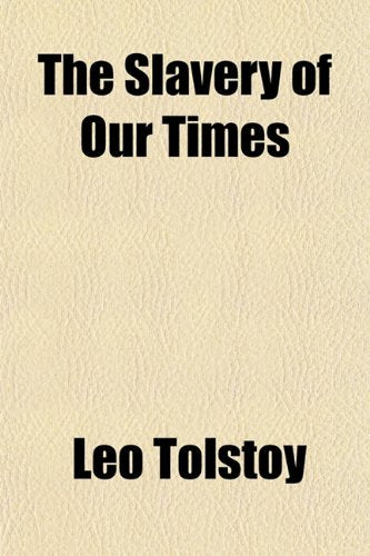The Slavery of Our Times Contemporary literature