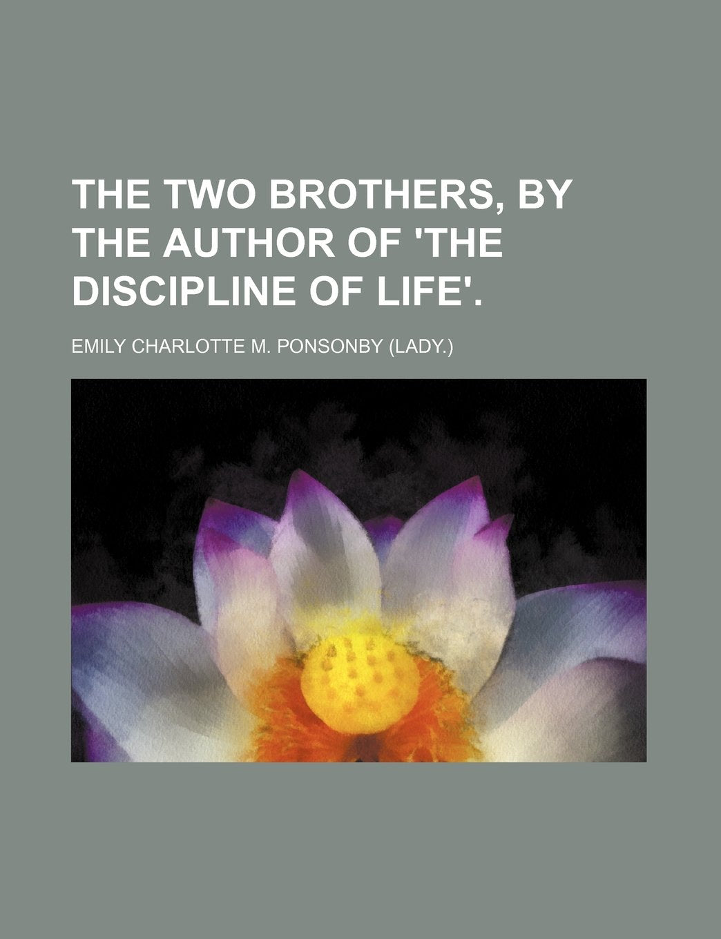 The Two Brothers, by the Author of 'The Discipline of Life'. Politics & History