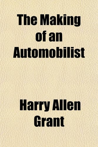 The Making of an Automobilist Books