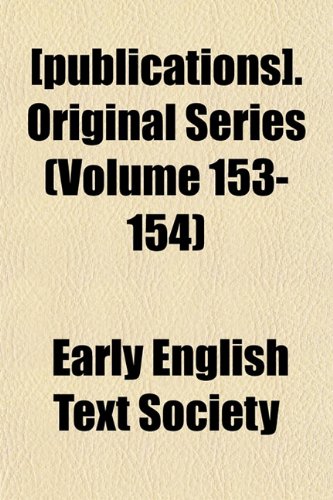 . Original Series (Volume 153-154) Books