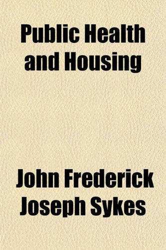 Public Health and Housing Books