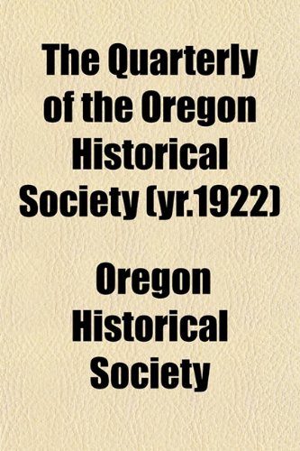 Quarterly of the Oregon Historical Society Books