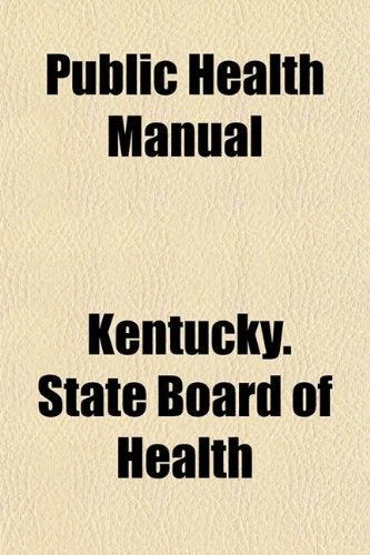 Public Health Manual Books