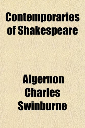 Contemporaries of Shakespeare Drama