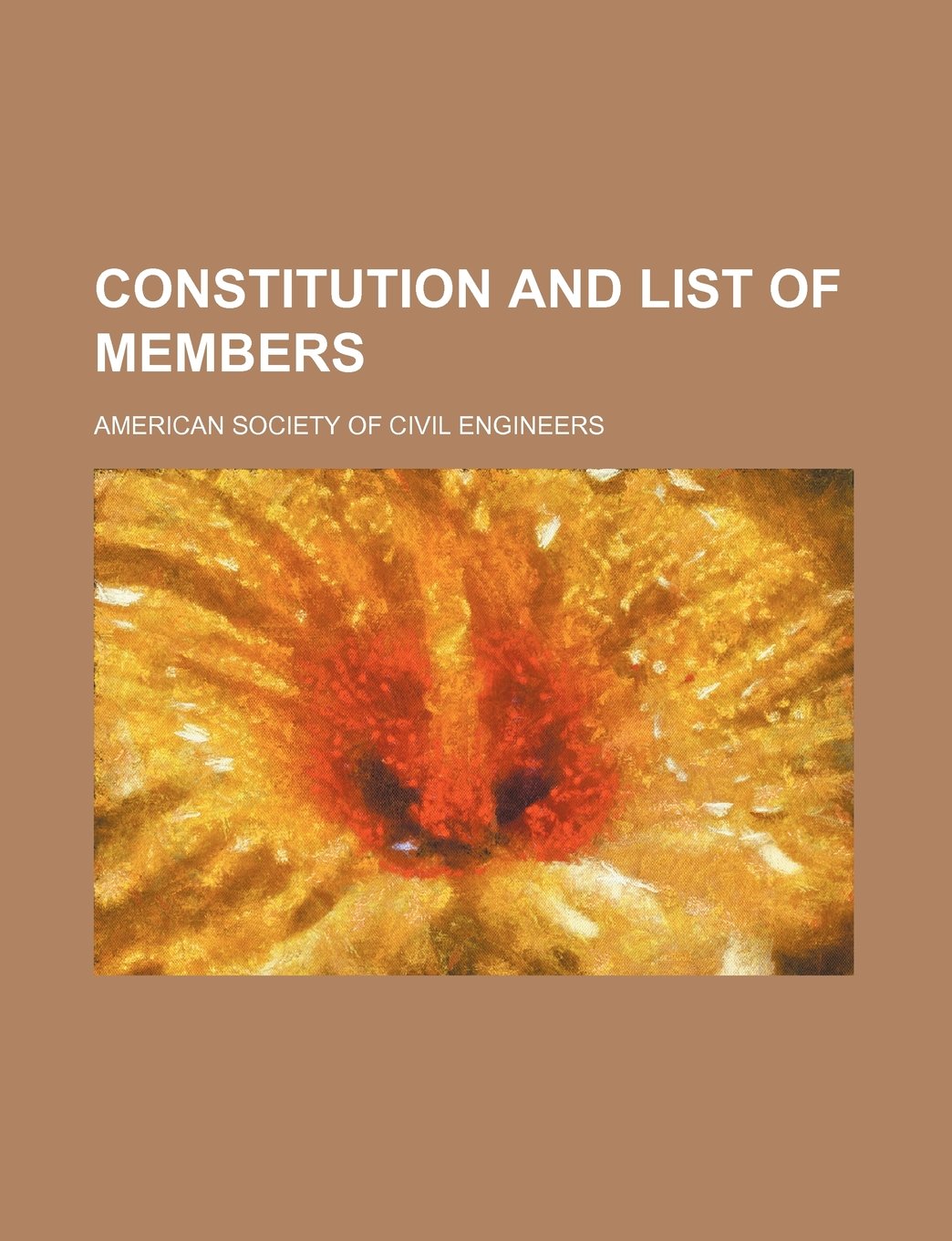 Constitution and List of Members Books