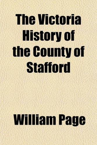 The Victoria History of the County of Stafford Books