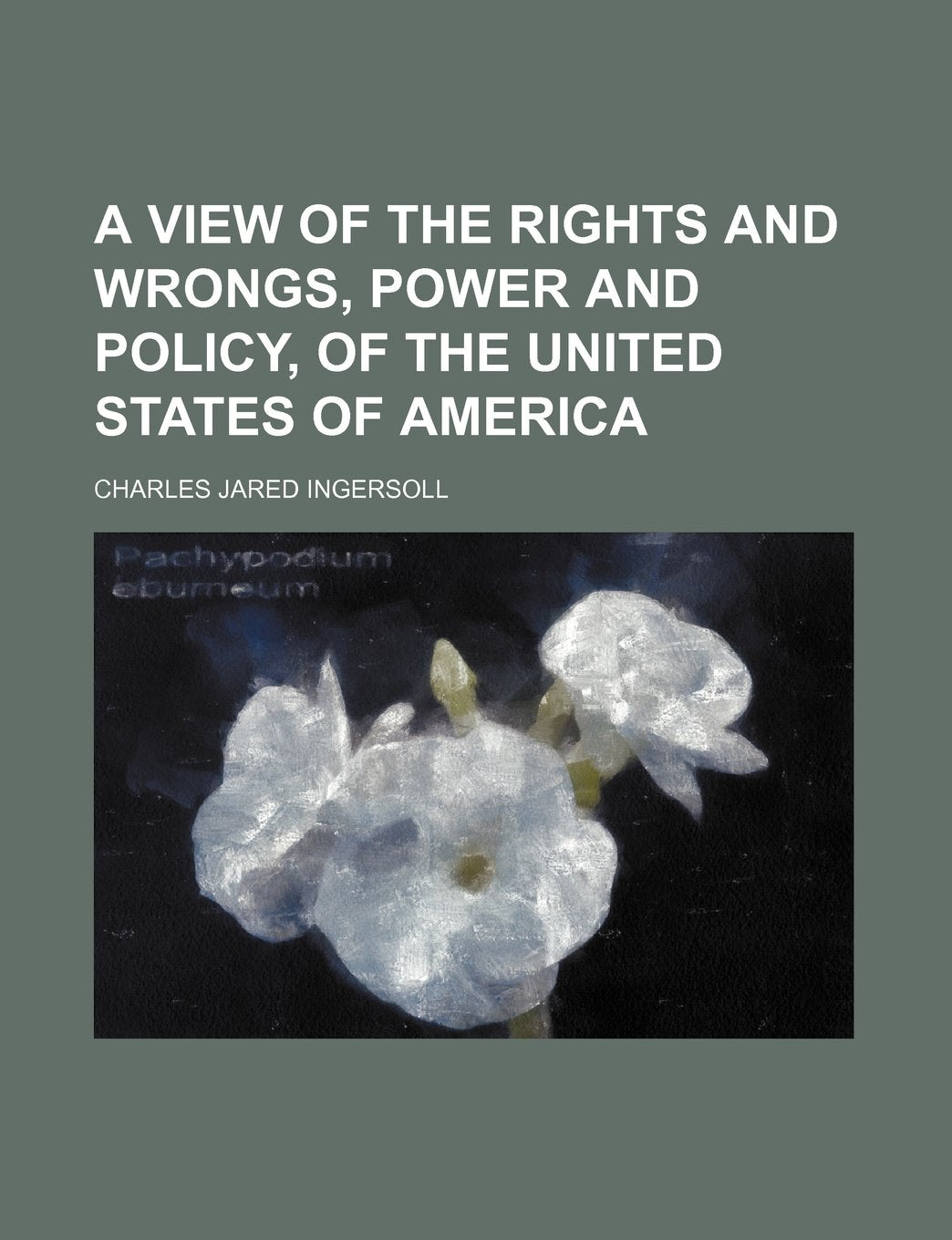 A View of the Rights and Wrongs, Power and Policy, of the United States of America Books