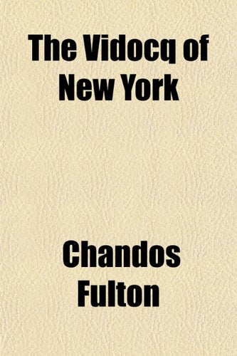 The Vidocq of New York Books