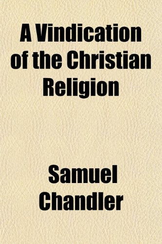 A Vindication of the Christian Religion Books