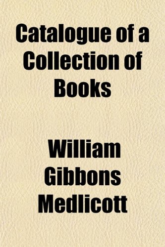 Catalogue of a Collection of Books Books