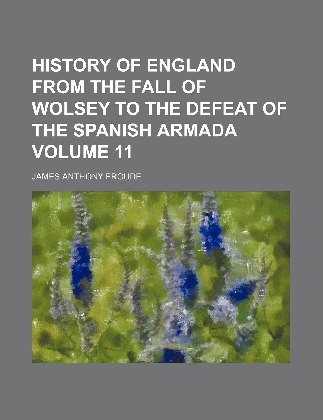 History of England from the Fall of Wolsey to the Defeat of the Spanish Armada Volume 11 Books