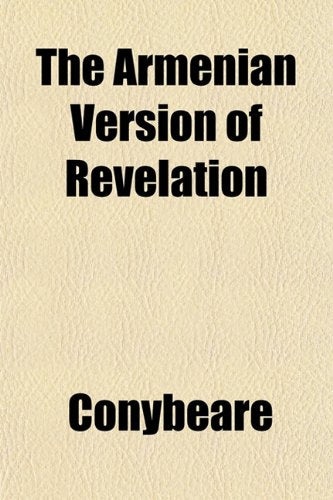 The Armenian Version of Revelation Books