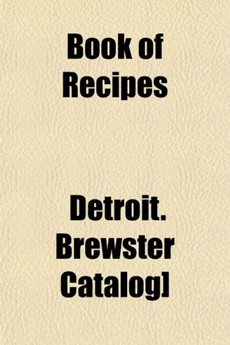 Book of Recipes Books