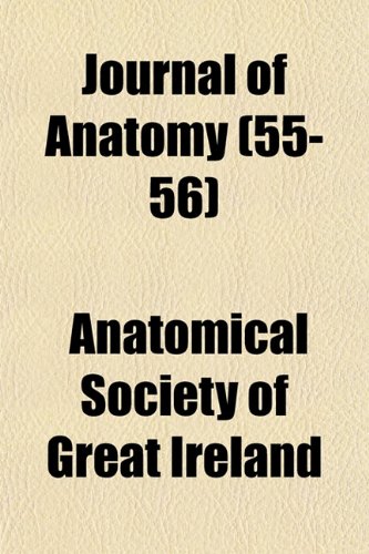 Journal of Anatomy (55-56) Books