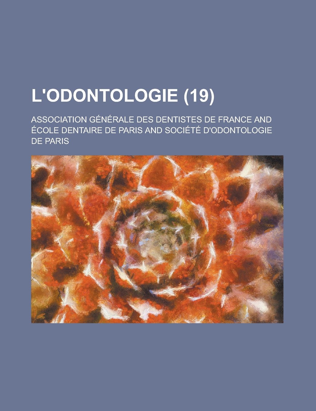 L'Odontologie (19 ) book