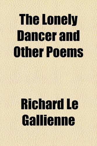 The Lonely Dancer and Other Poems Poetry