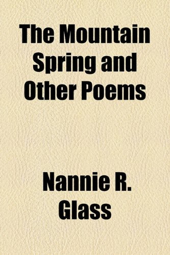 The Mountain Spring and Other Poems Contemporary literature
