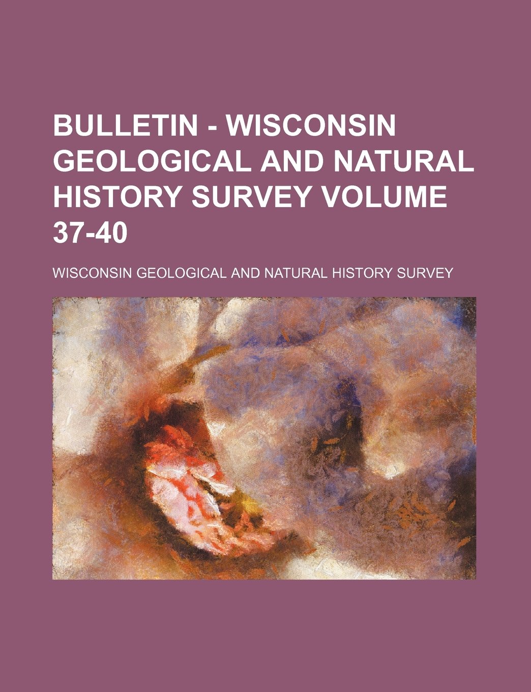 Bulletin - Wisconsin Geological and Natural History Survey Volume 37-40 Books