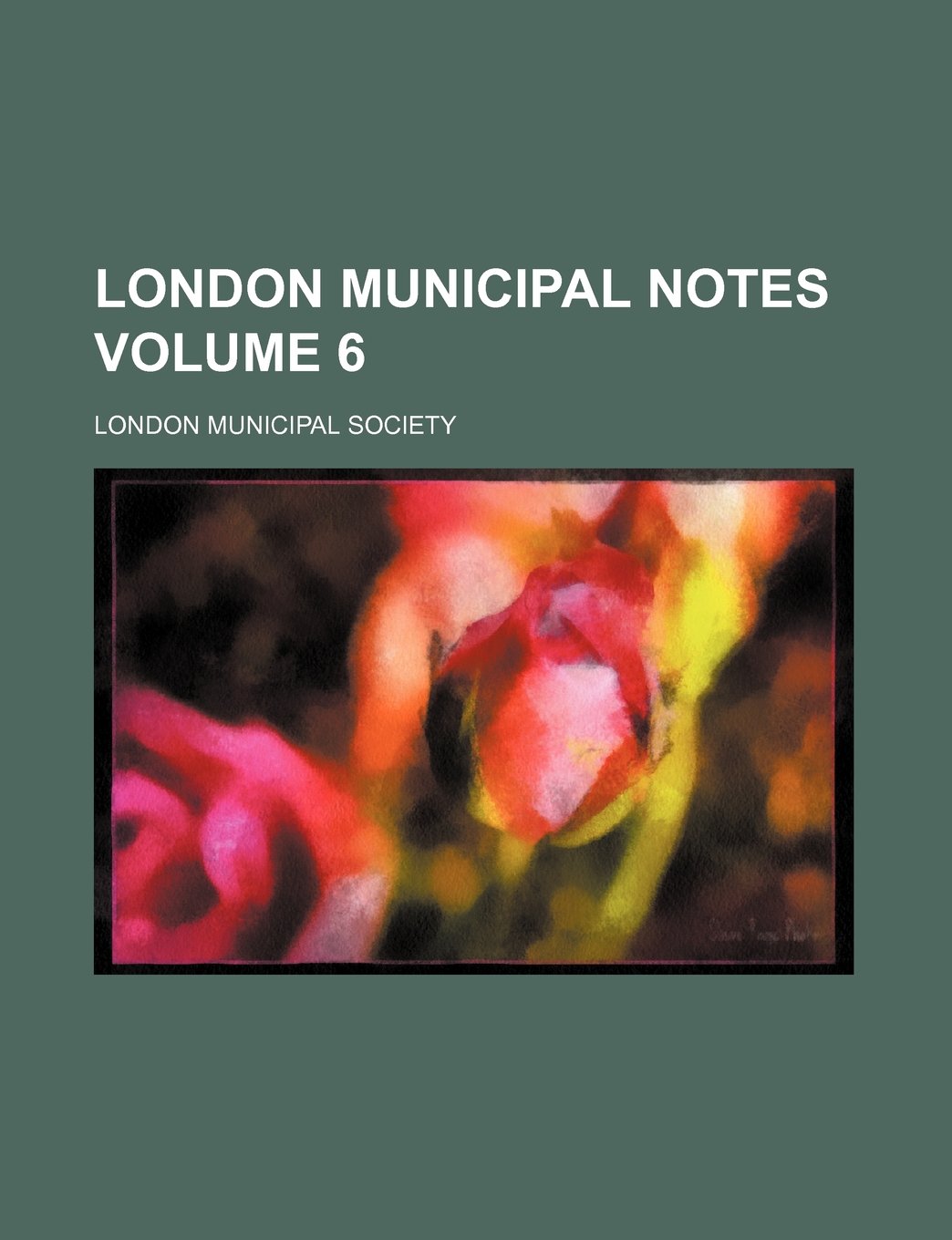 London Municipal Notes Volume 6 Books