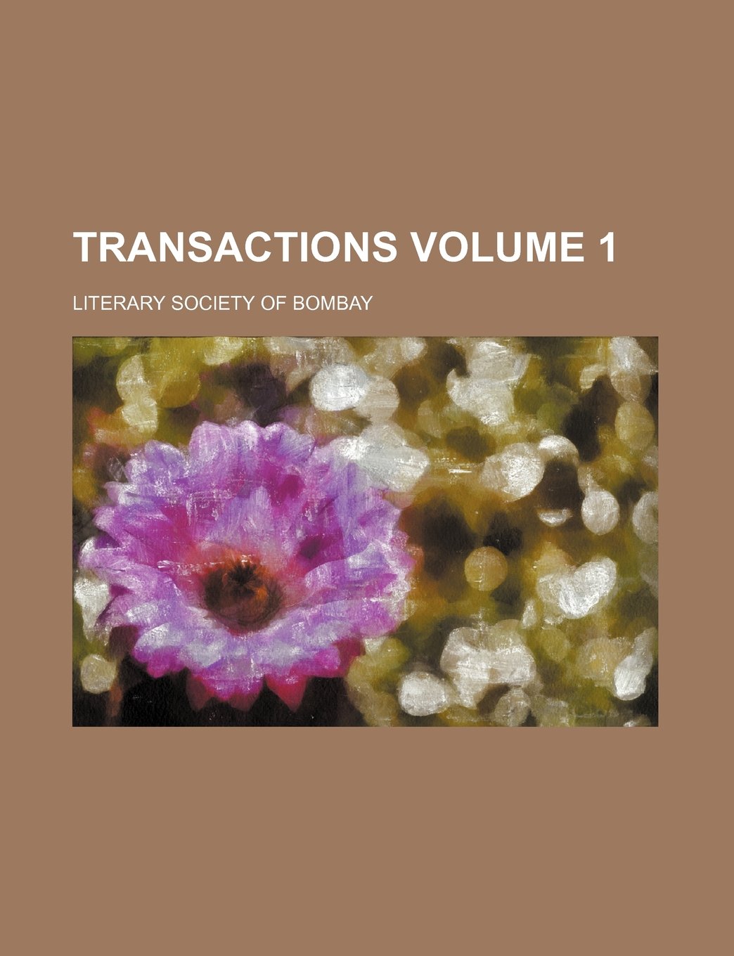 Transactions Volume 1 Books