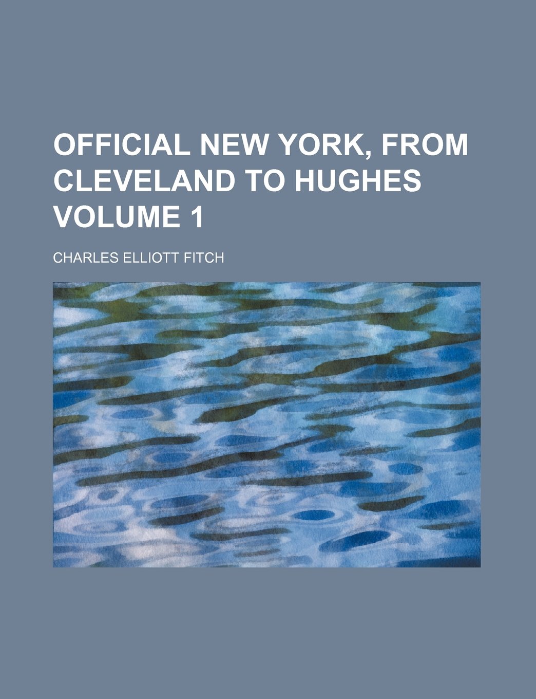 Official New York, from Cleveland to Hughes Volume 1 Books