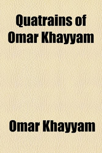 Quatrains of Omar Khayyam Books